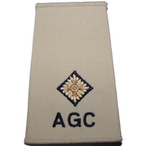 AGC Rank Slides, Cream, (2/Lt)