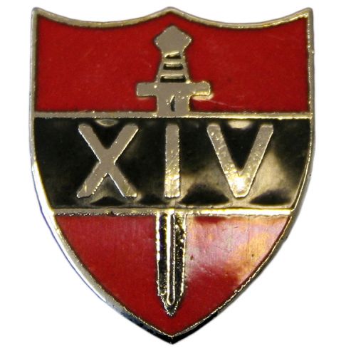 14th Army Lapel Badge