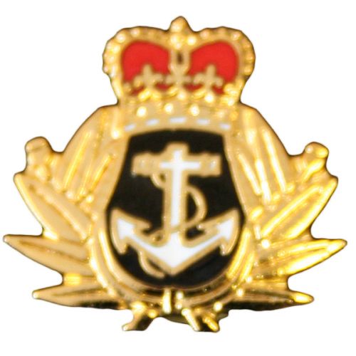 RN Crown & Anchor Lapel Badge