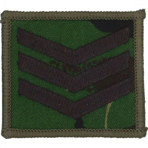 RM Helmet Patch DPM SGT