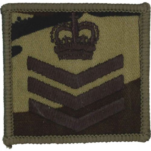 RM Helmet Patch DPM C/SGT