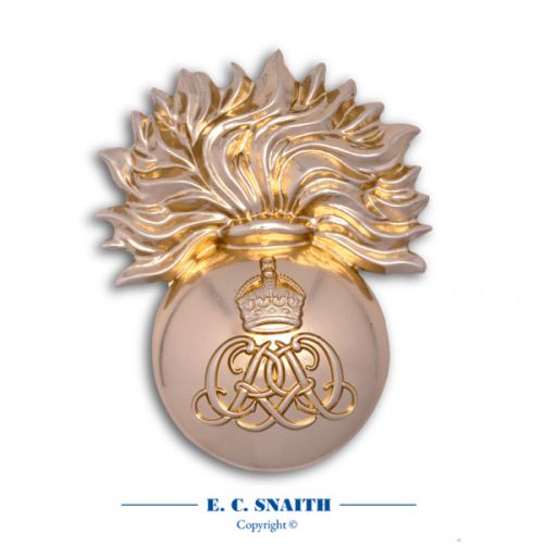 Grenadier Guards Cap Badge (SGTS & Bandsman), King's Crown CIIIR