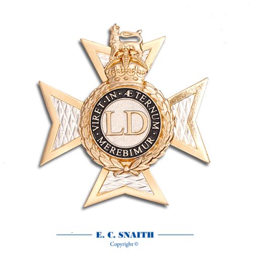 Light Dragoons Cap Badge, King's Crown CIIIR