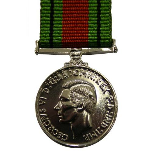 1939 to 1945 Defence Medal, Medal (Miniature)