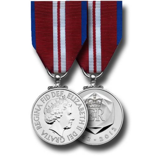 Diamond Jubilee, Medal (Miniature) MOD Medal Office Approved