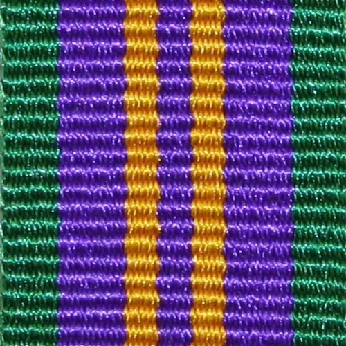 Accumulated Campaign Service, 2011, Medal Ribbon (Miniature)