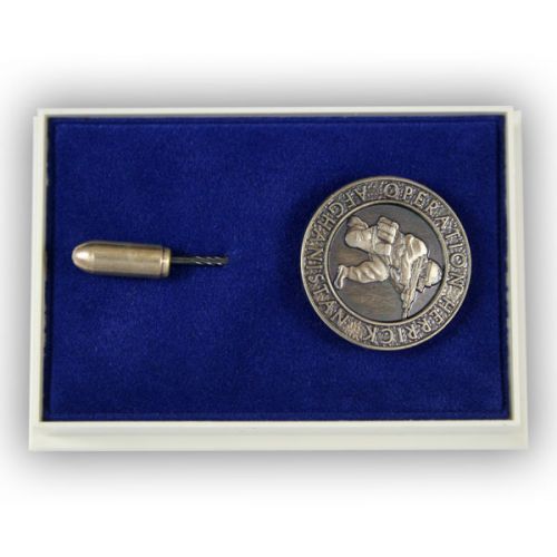 OP-HERRICK Afghanistan Silver Oxidised And Relieved Stick Pin