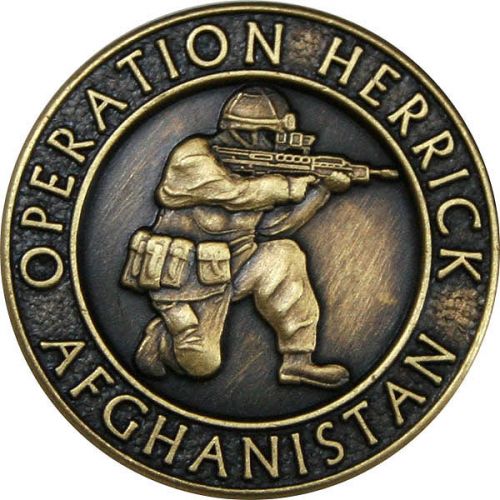 OP-HERRICK Afghanistan Bronze Relieved Blazer Button (24L)