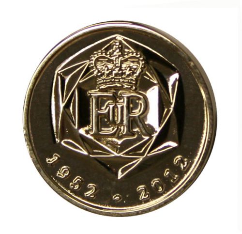 Queen Diamond Jubilee Commemorative Lapel Badge