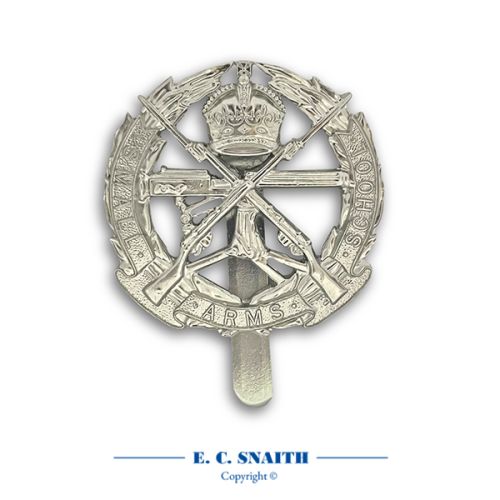 Small Arms Corps Cap Badge, King's Crown CIIIR