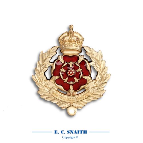 Duke Of Lancaster's Regiment Cap Badge, King's Crown CIIIR