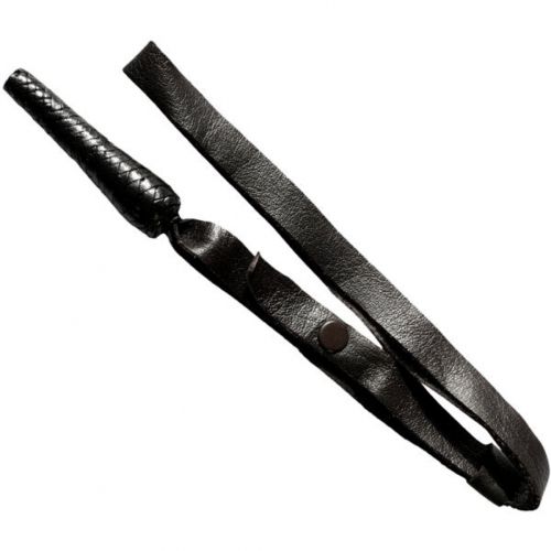 Sword Knot Black leather Strap