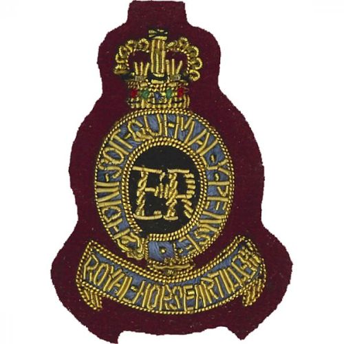 Royal Horse Artillery Beret Badge, 7, Officer, on PARA