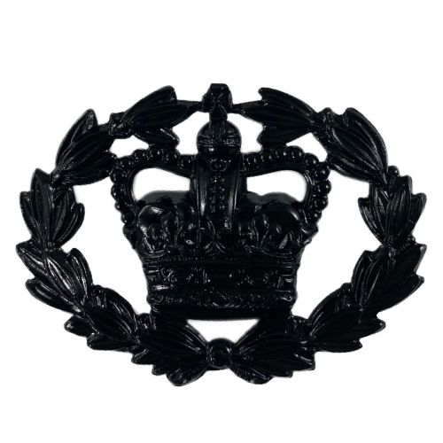 RQMS Crown in Wreath Black Wrist Rank Badge