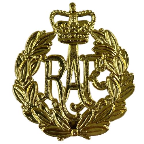 RAF Airman Gold Anodised Beret Badge (Small)