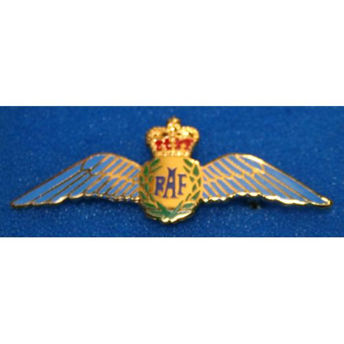 Royal Air Force Wings Ladies Brooch