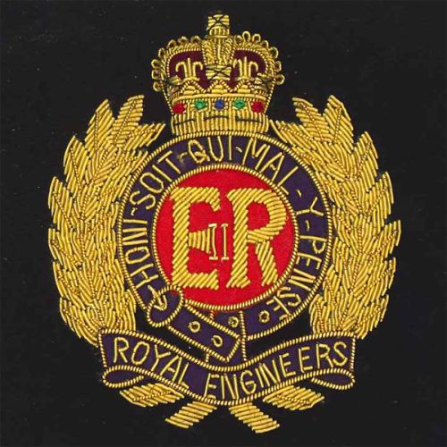RE Wire Blazer Badge