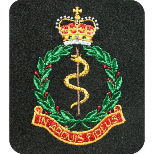 RAMC Silk Blazer Badge