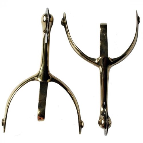 Swan Neck Military Box Spurs