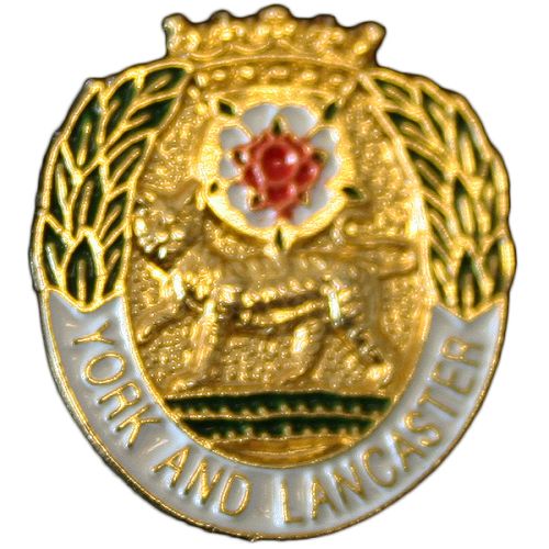 York & Lancaster Regiment Lapel Badge
