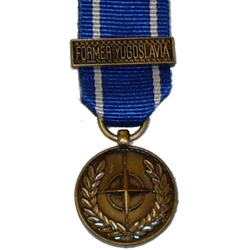 NATO (Former Yugoslavia) - Miniature Medal