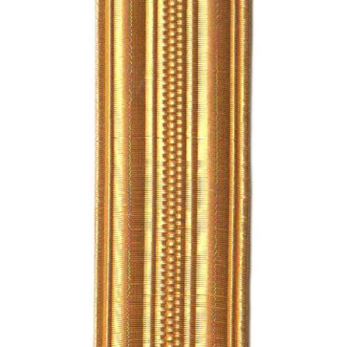 14mm Navy Lace (Gold)