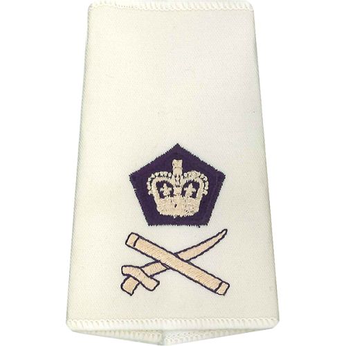 RLC Rank Slides, Cream, (Lt/Gen)