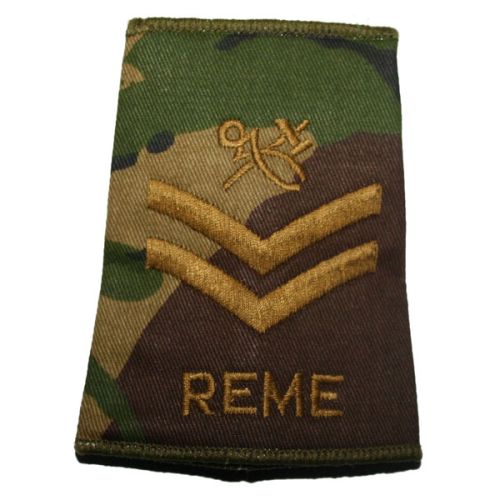 REME Rank Slides, CS95, (Cpl), Hammer & Tongs
