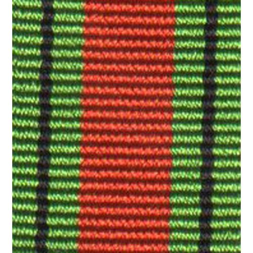 1939 to 1945 Defence Medal, Medal Ribbon (Miniature)
